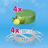 Abfluss-Fee für die Dusche NEU (Mit 4x Haarfänger und 4x Duftstein Apfel-Zitrone)